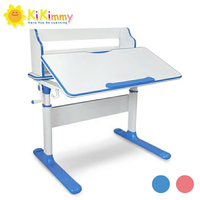 K358-B Kikimmy新升級簡約升降書桌-藍/粉【德芳保健藥妝】