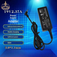 ที่ชาร์จแล็ปท็อป19V 2.37A 45W 1ชุดสำหรับ ACER TravelMate P214 TMP214-52 P214-53 P214-54 P215-52 A314