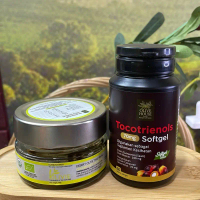 TOCOVIE UP COMBO Tocotrienols Softgel & Olivie Power Up Mini 100gram