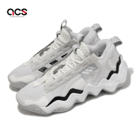 adidas 籃球鞋 Exhibit B 男鞋 灰 白 緩震 波浪底 復古 運動鞋 環保材質 愛迪達 GZ2383