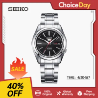 Men's SEIKO 5 Watch Automatic Mechanical Waterproof Luminous Stainless Steel Watch For Men Japanese Original
