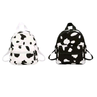 Tas Ransel Mini Wanita Motif Sapi Tas Punggung Mihua Perempuan Lucu Korean Style Backpack