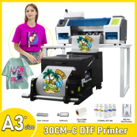 A3 DTF Printer T-Shirt Printing Machine textile dtf printer dtf a3 Printer For T-Shirt dtf printing machine For All Fabric