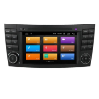 For Mercedes Benz W211 2002-2009 Android 10 Quad Core Car Media Player Radio GPS WIFI Bluetooth Steering Wheel Control