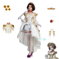Game Identity V Mary Cosplay Costume Bloody Queen Sexy Dress Bloodbath Skin Uniforms Clothes Halloween Carnival Party Suit