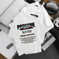 Big Men- Áo thun cotton bigsize nam in xe Porsche hai mặt thời trang 60- 135 kg _ in xe Porsche