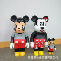 1000% Bearbrick building BE@RBRICK BB 70CM trendy doll hand-made ornaments action figure