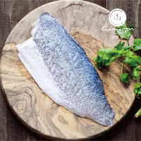 【Camaron 卡馬龍】鮮凍海鱸魚清肉排40入組(200-300 公克/片)