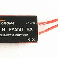 Corona R820FA S.BUS CPPM Dual Antenna Mini FASST Receiver for Kingkong iRangeX FM800 Pro RX QAV FPV geprc Futaba RC Quadcopter