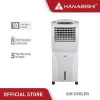 Hanabishi Air Cooler HAC500 10-liter water Tank Capacity Portable Air Cooler with Remote