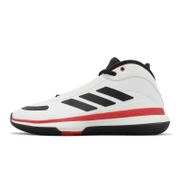 adidas 籃球鞋 Bounce Legends 白 黑 紅 男鞋 中筒 緩震 愛迪達 IE9277