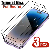 Pelindung skrin, 3 keping, Filem kaca terbaja, NFC, untuk Xiaomi 13 12T 11T 10T Pro 12 11 Lite Max2
