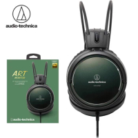 Audio Technica ATH-A990Z Art Monitor Headsets HiFi Headphones Closed-Back Dynamic Professional Earphones Deep Bass Sound