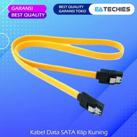 Kabel Data SATA Klip Kuning / Jepit Clip PC CPU Rakitan