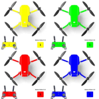 Colorful designs for DJI Mini 1 Drone Sticker Decals Skin Protective Film for DJI Mavic Mini 1 Dropshipping