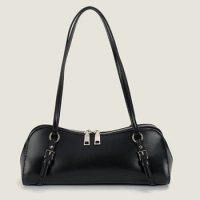 Fashion Women Shoulder Bag Luxury Tote PU Leather Bags Bean Ladies Designer Brand High Quality PU Leather Handbag