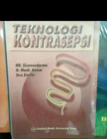 Buku Teknologi Kontrasepsi