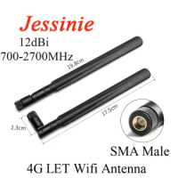 4G LET Wifi Antenna 12dBi High Gain SMA Male Connector Omnidirectional Antenna Router 700-2700MHz Modem for DUT 3G 4G GSM GPRS