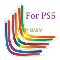 1set For PS5 Host Light Bar Rainbow Gradient Sticker Self Adhesive Decals LED Lightbar For playstation 5 Game Accessories