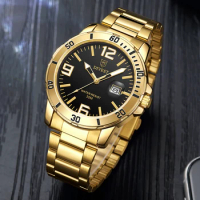 DIVEST Top Brand Watch Men Luxury New Sport Fashion Casual Waterproof Steel Belt Quartz Date Watches Men Watch Relogio Masculino