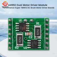 DC 7.6-40V A4950 Dual Motor Drive Module Performance Super TB6612 DC Brushed Motor Driver Board for Arduino