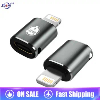 For Phone 11 Ipad USB C Female To Lightning Male Converter Adapter Data Sync Connector Fast Charging PD20W USB Type-C Adapter