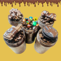 Chocojar Premium Balang 300ml 10 jenis topping / Chocolate Snack Food choco jar combo coklat fix Sus
