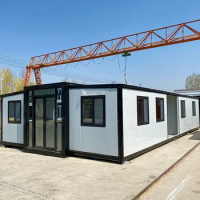 YG Quick Assemble Prefab House 20ft 40ft Modular Folding Container House Camping Foldable Small Tiny Container House Home Office