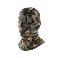 【巴黎精品】頭罩防曬面罩(戰術迷彩頭套UPF50+男女配件6色a1fk15)