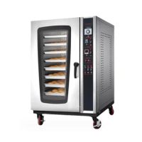 8-layer Electric Oven Hot Air Circulation Good Quality With Spray Bread Meal Replacement Multipurpose Food Casual Equipment