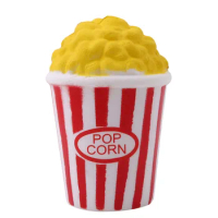 Jumbo Popcorn Anti-stress Squishy Slow Rising Squeeze Toys Fun Gags Joke Party Props Kids Easter Gift 12*8CM