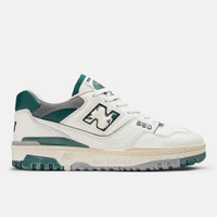 New Balance BB550VTG 男女 復古鞋 經典 NB 550 休閒 D楦 膠底 簡約 白綠