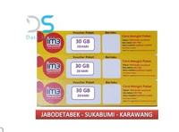 Voucher Indosat Freedom 30 GB