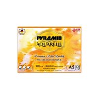 Pyramid สมุดสีน้ำ P/Y Aquarelle 300g หยาบ A5 # 62035 (12s)
