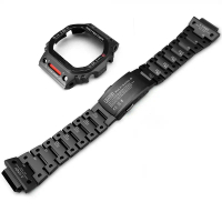 Titanium Watch Band Strap For DW 5600 DW5610 GMW-B5000 5035 5030 Bezel Frame GW-M5610 GW-M5600 GWB5