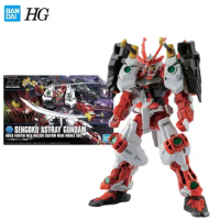 Bandai Genuine Gundam Model Garage Kit HGBF Series 1/144 SENGOKU ASTRAY GUNDAM Anime Action Figure Toys for Boys Collectible Toy