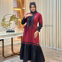 Lala dress maroon by journey