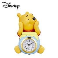 【日本正版】小熊維尼 造型時鐘 滑動式秒針 靜音時鐘 指針時鐘 維尼 Winnie 迪士尼 Disney - 101322