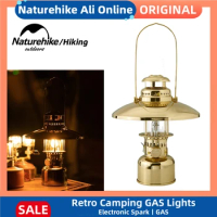 Naturehike Outdoor Camp Classic Retro Gas Atmospheric Lights Portable Tent Lighting Electronic Ignition Nature hike Gas Lighting