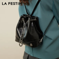 LA FESTIN 2023 New Backpacks for women Leather Bag Female bags Shoulder Crossbody Bag Women's bag Fashion Designer Ladies Bags