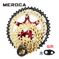 MEROCA MTB Cassette 8/9/10/11/12 Speed 40/42/46/50/52T Mountain Bicycle climbing Freewheel Bicycle Sprocket For Shimano/SRAM