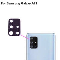 2PCS High quality For Samsung GALAXY A71 5G Back Rear Camera Glass Lens test good For Samsung GALAXY A 71 Replacement SM-A7160