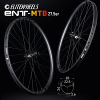 ELITEWEELS 27.5er MTB Carbon Wheel Set Race 12 Types of Rim Cross Country All Mountain Trail XC M11 Straight Pull Wheel