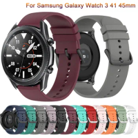 20mm 22mm Silicone Band for Samsung Active 2 40mm/44mm strap Galaxy watch 3 41/45mm Gear s3 46mm bracelet Huawei watch GT2 strap