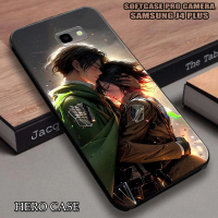 Case For SAMSUNG J4 PLUS - casing SAMSUNG J4 PLUS  AOT - Case Custom - Case Pro Camera - Softcase - 
