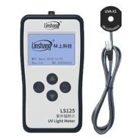 Linshang UVA-X1 Probe UVA LED Sensor for LS125 UV Power Meter Test Intensity and Energy of UV LED Point Light UV Curing