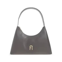 Furla Diamante Small Shoulder Bag Urban Gray Grey