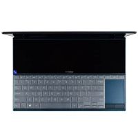 For ASUS ZenBook Duo 2021 UX482 UX482E UX482EA UX482EG UX 482 EA EG FL FN 14 Inch UX4100E Laptop Keyboard Cover Protector Skin