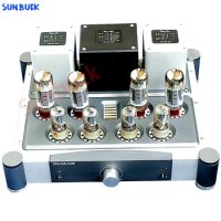 Sunbuck A40X2 6H8C 6SN7 push-pull EL34 Tube amplifier power 40W 2.0 HIFI Amplifier