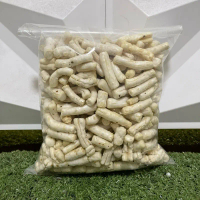 kerupuk ikan tengiri pedas lombok ijo kerupuk ikan tongkol pedas lombok ijo kerupuk 1 ball 1/4kg Cem